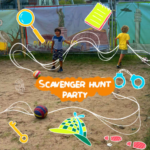 Playground and Treasure hunt party